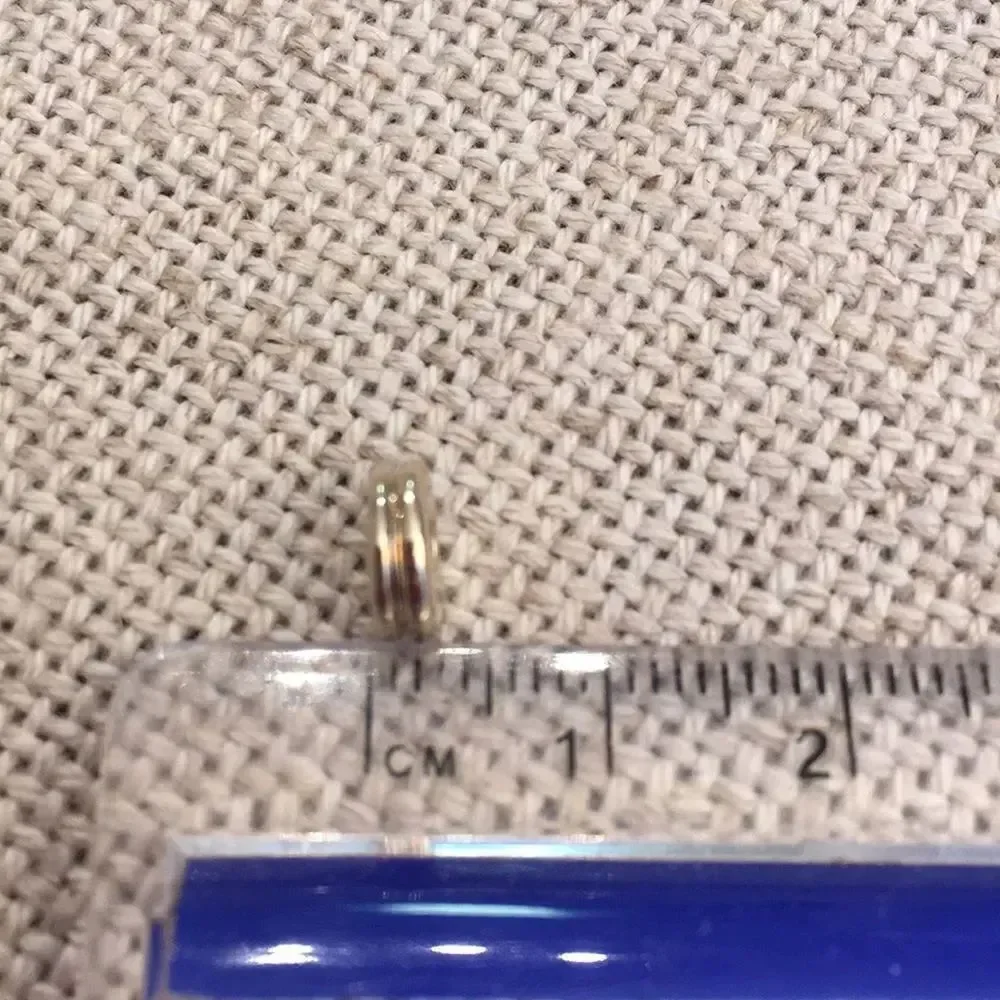 Vintage Samara Gold Plated Sterling Spacer Bead